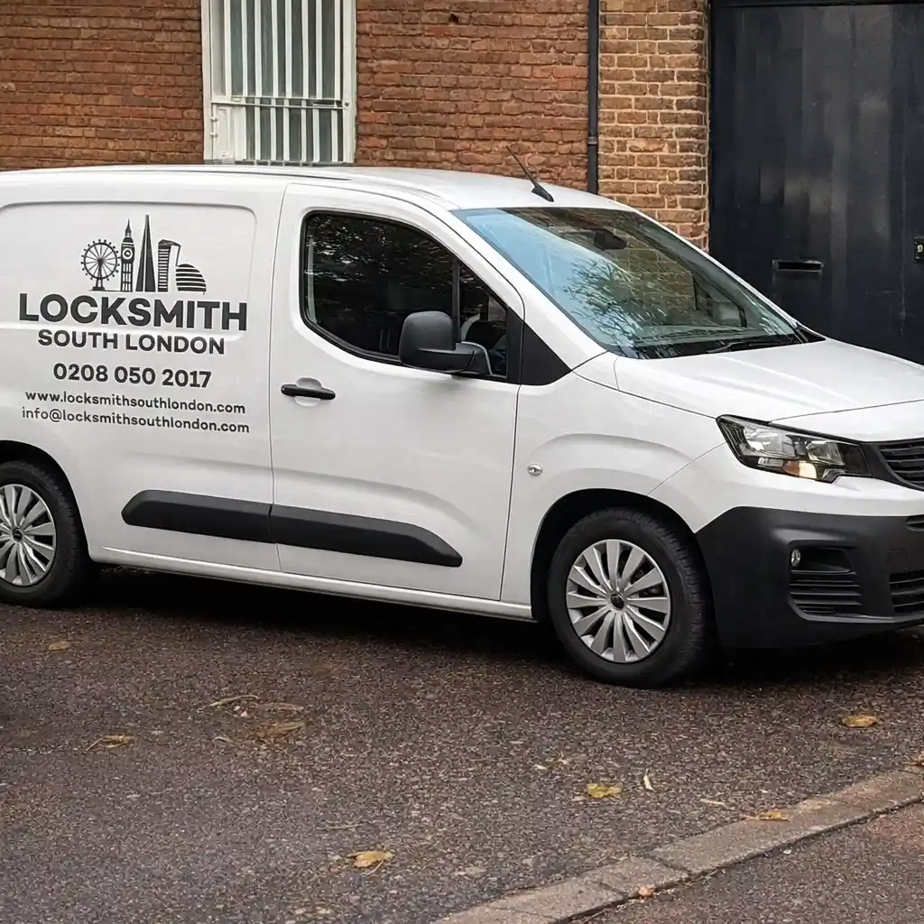 Locksmith South London branded van covering South London