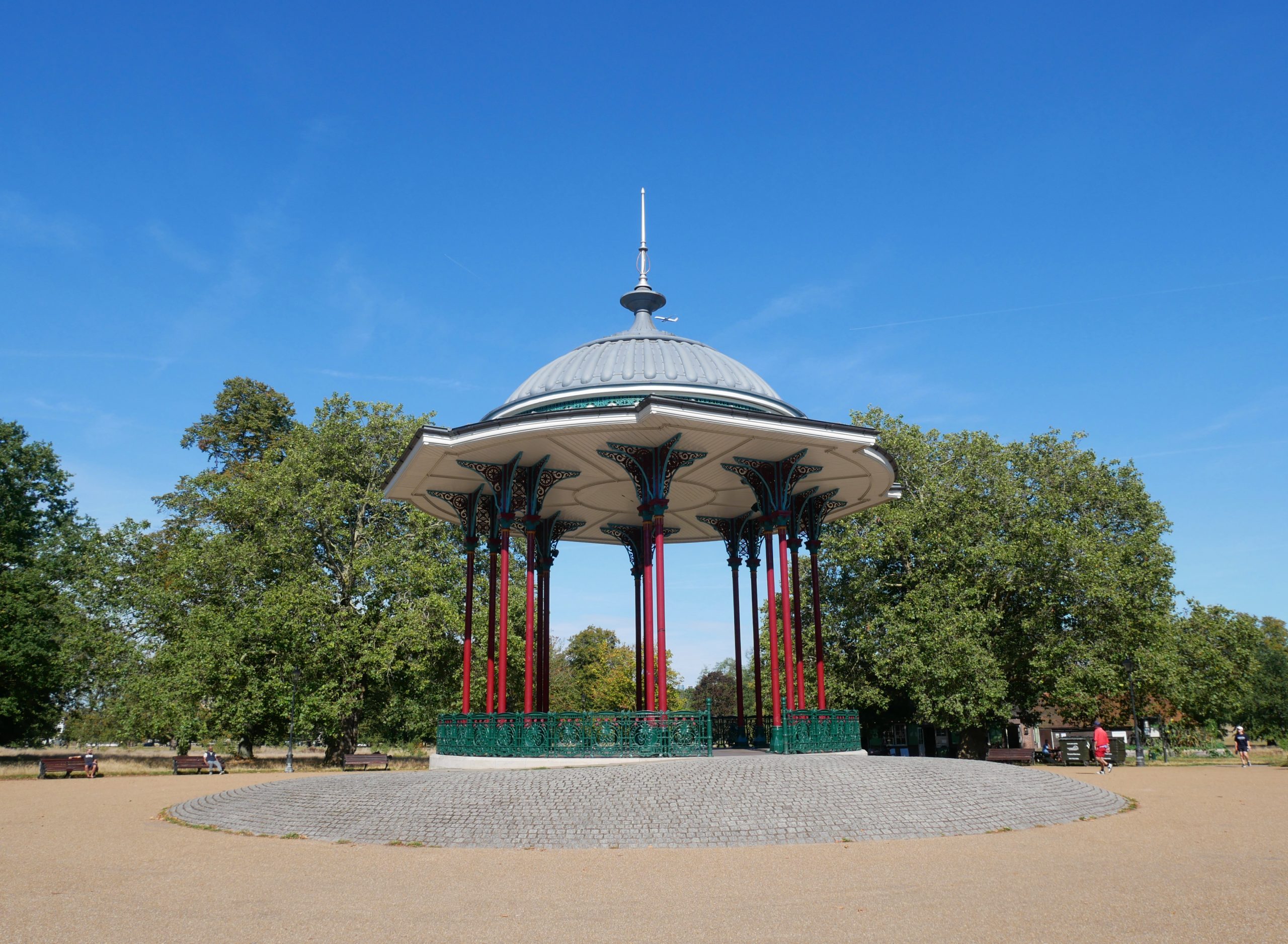 Clapham Common Bandstand SW4, a landmark in the Locksmith South London coverage area