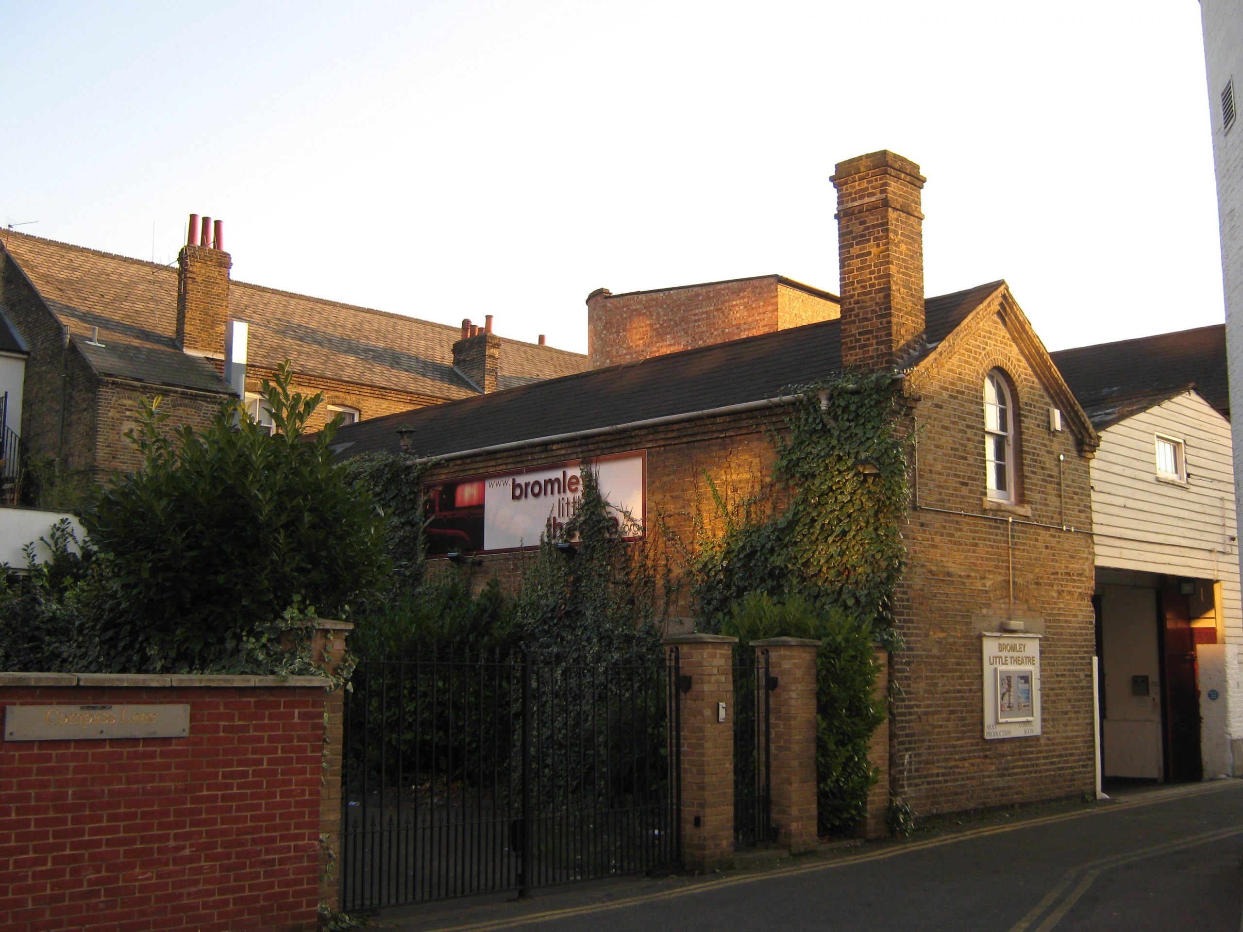 Bromley Little Theatre, historic brick venue in central Bromley BR1