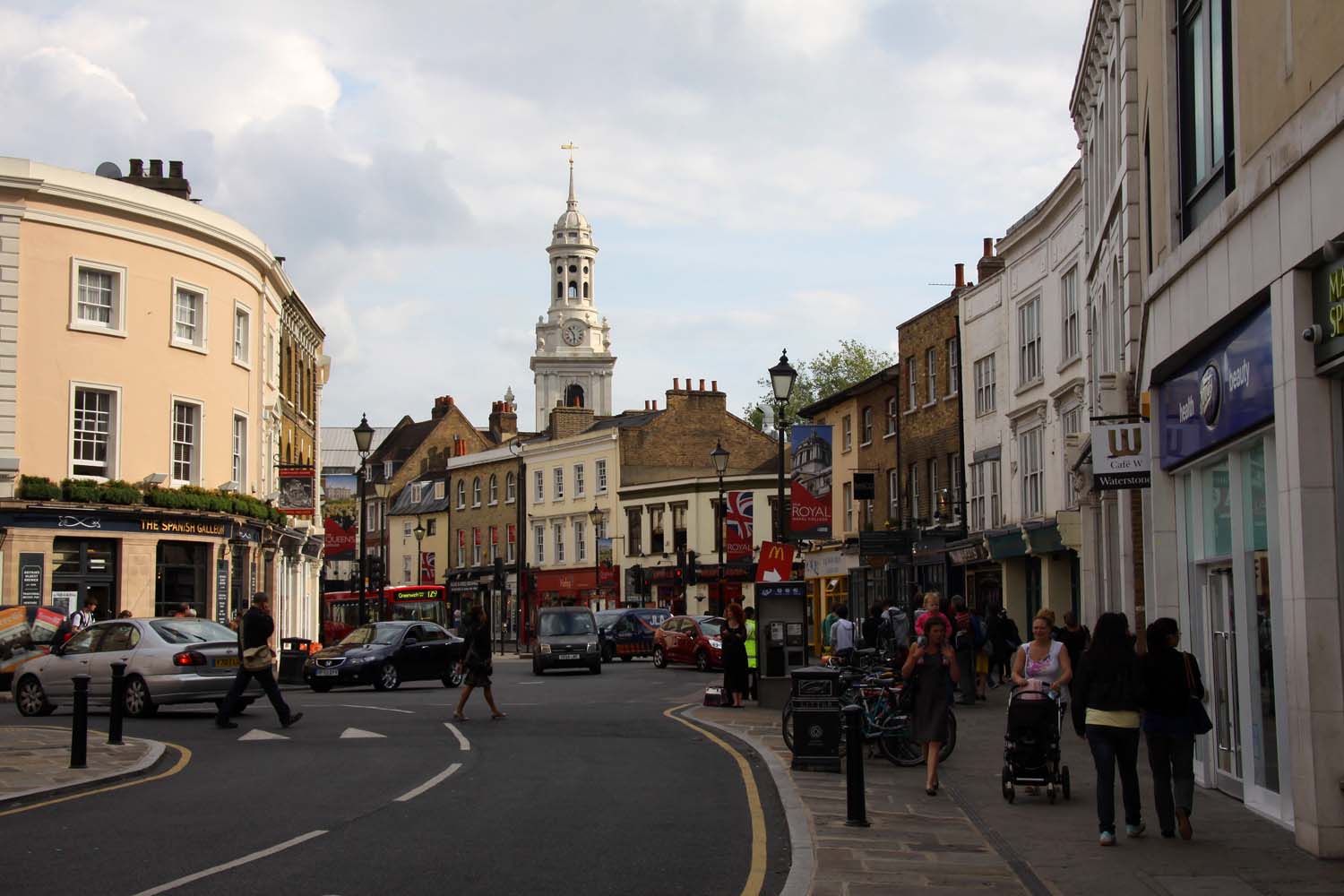 Greenwich Church Street SE10 town centre served by Locksmith South London