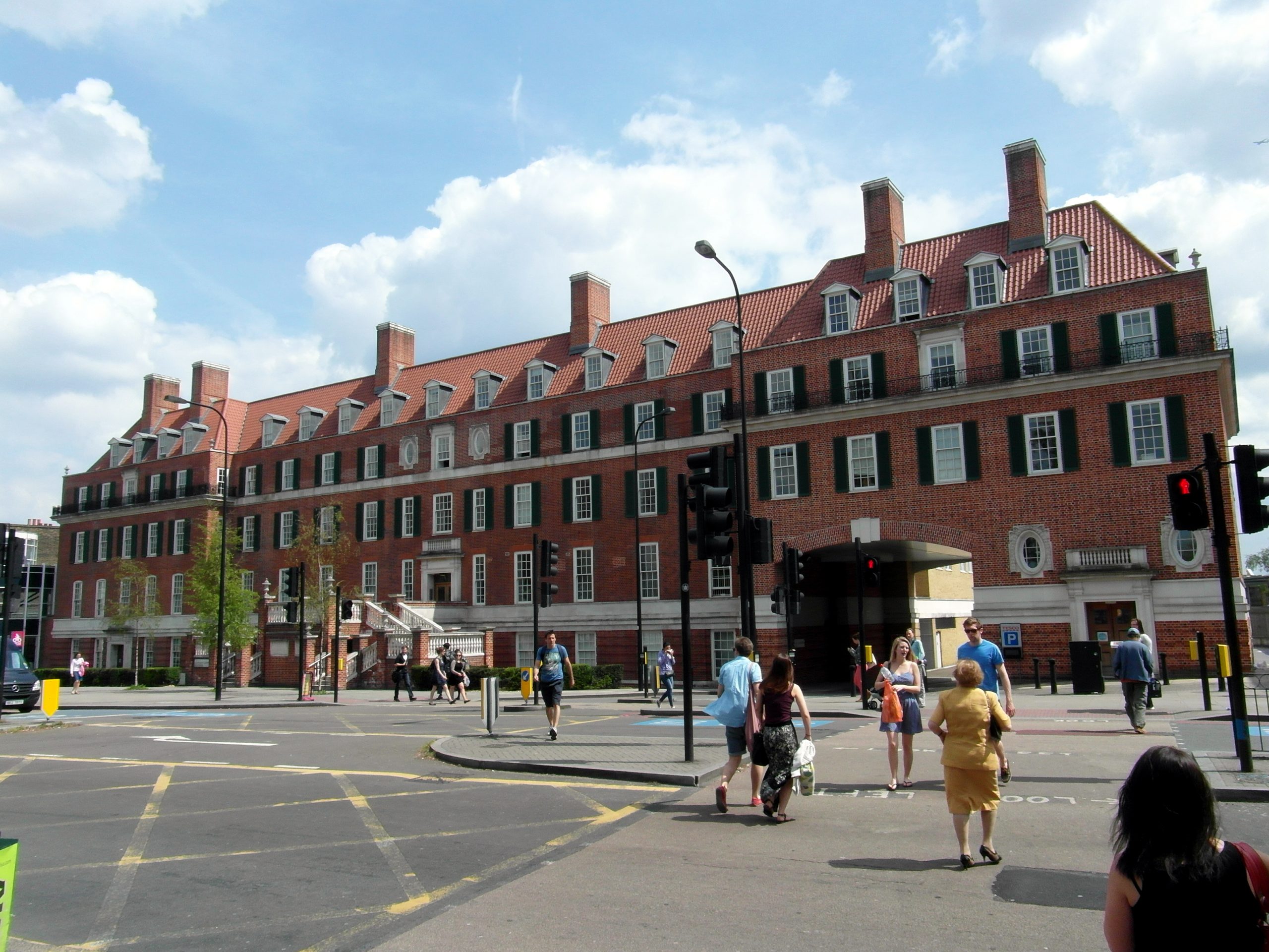 Mansion blocks on Clapham Common South Side SW4 covered by Locksmith South London