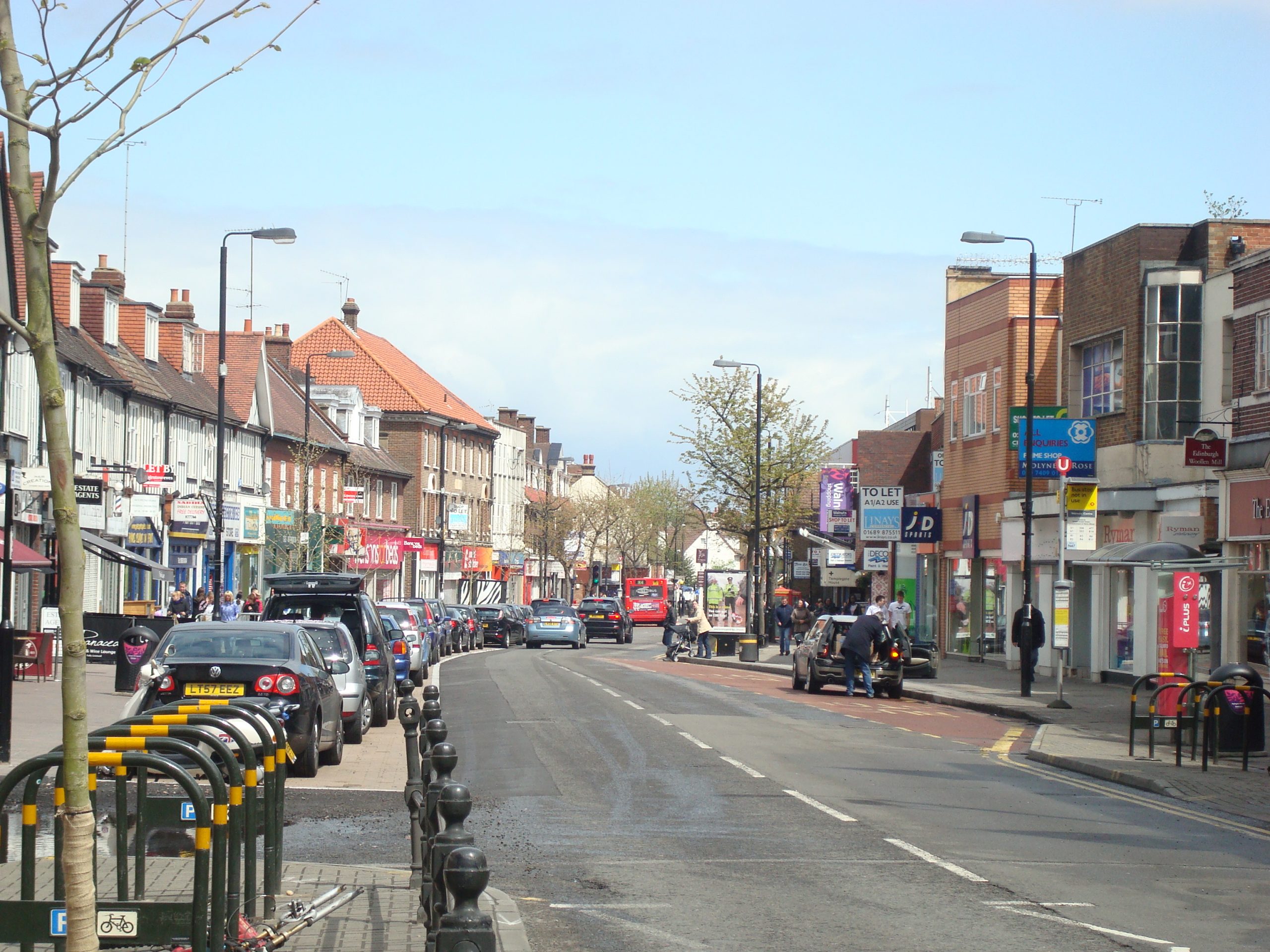 Orpington BR6 high street shops served by Locksmith South London