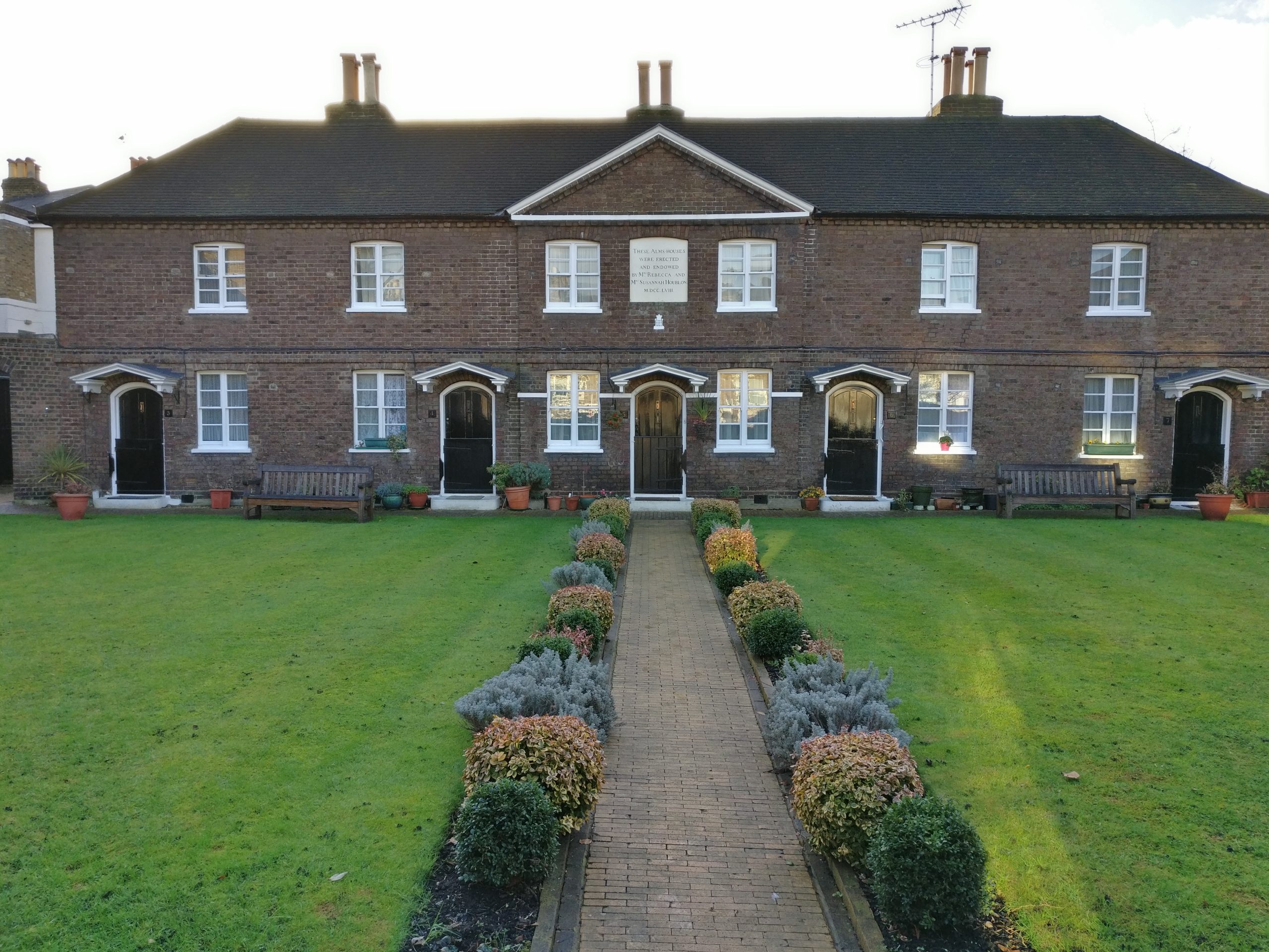 Houblon's Almshouses Richmond TW9 period homes covered by Locksmith South London