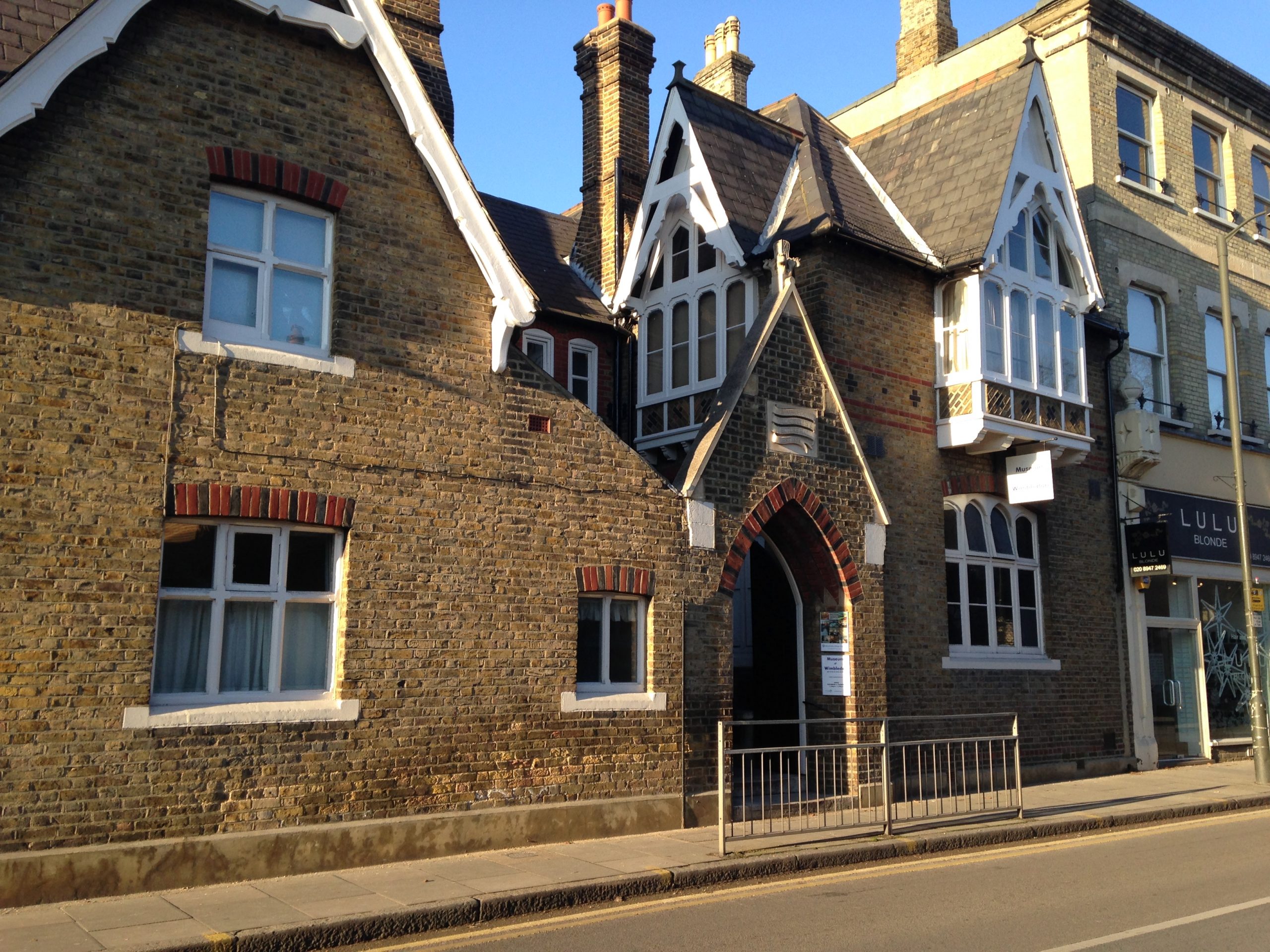 The Museum of Wimbledon, a Victorian Gothic building on Ridgway, Wimbledon SW19