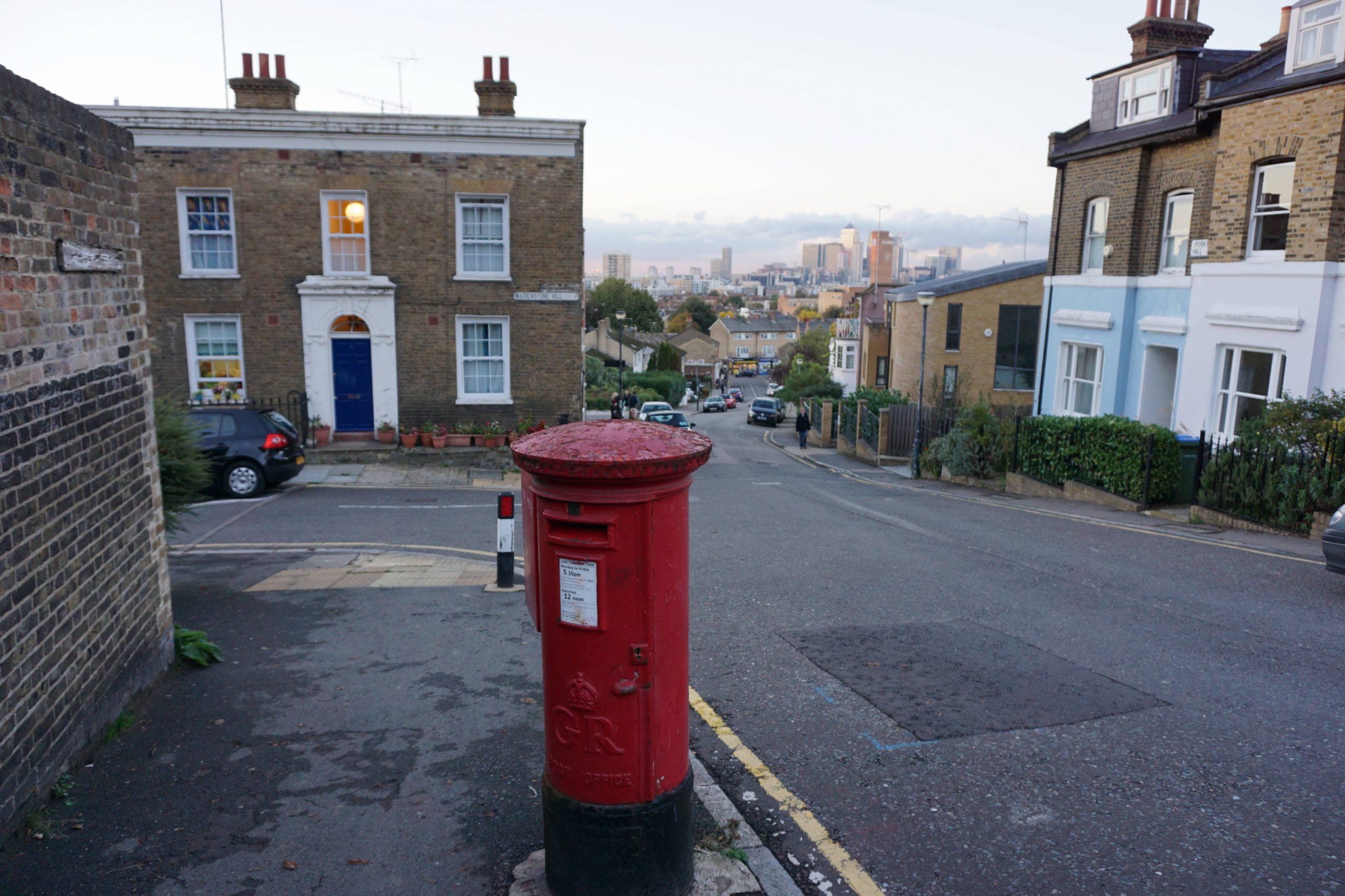 Period homes on Point Hill Greenwich SE10 covered by Locksmith South London