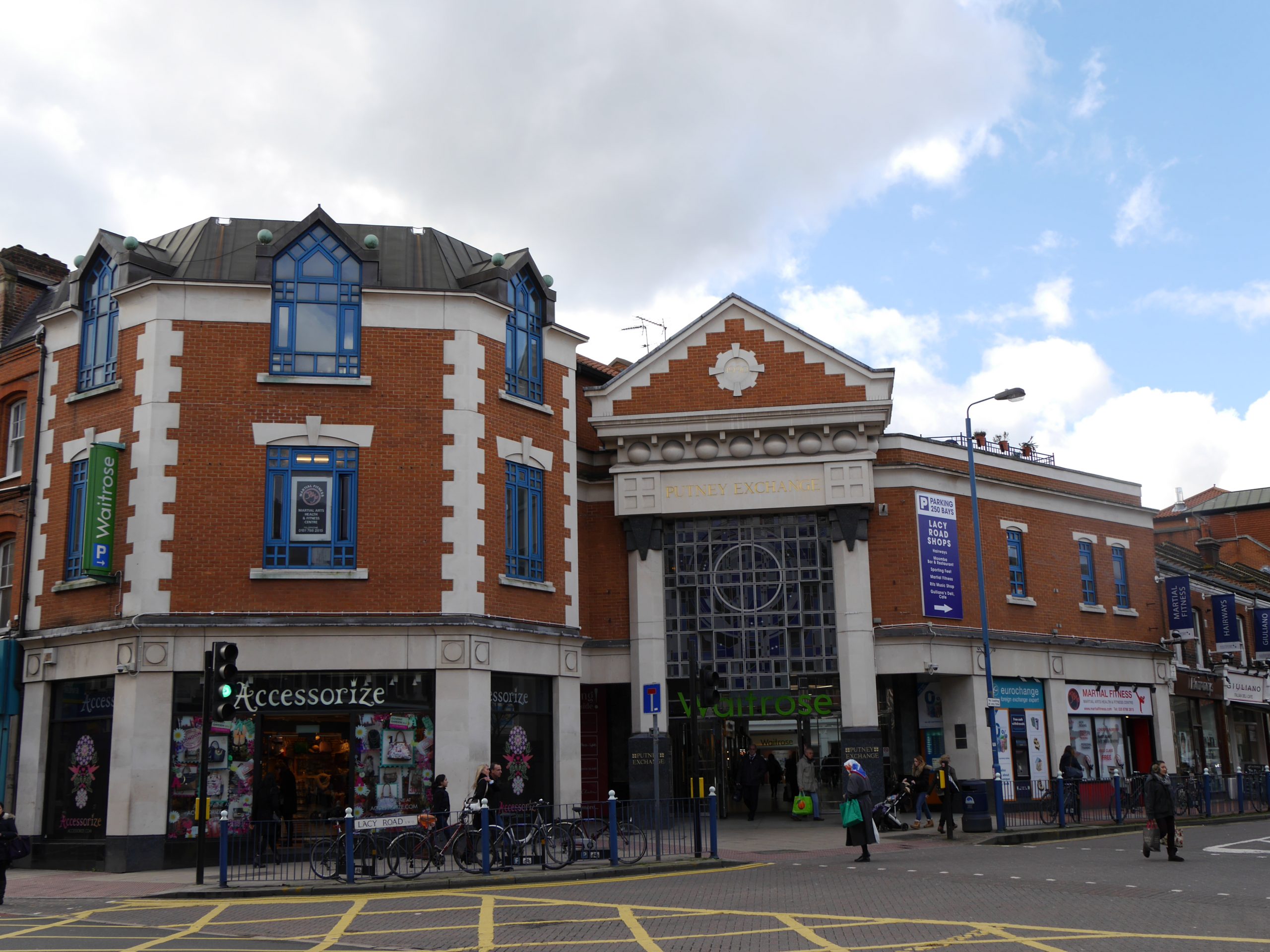 Putney Exchange shopping centre on Putney High Street, Putney SW15