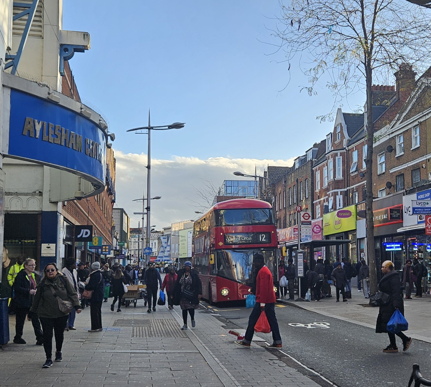 Rye Lane Peckham SE15 high street served by Locksmith South London