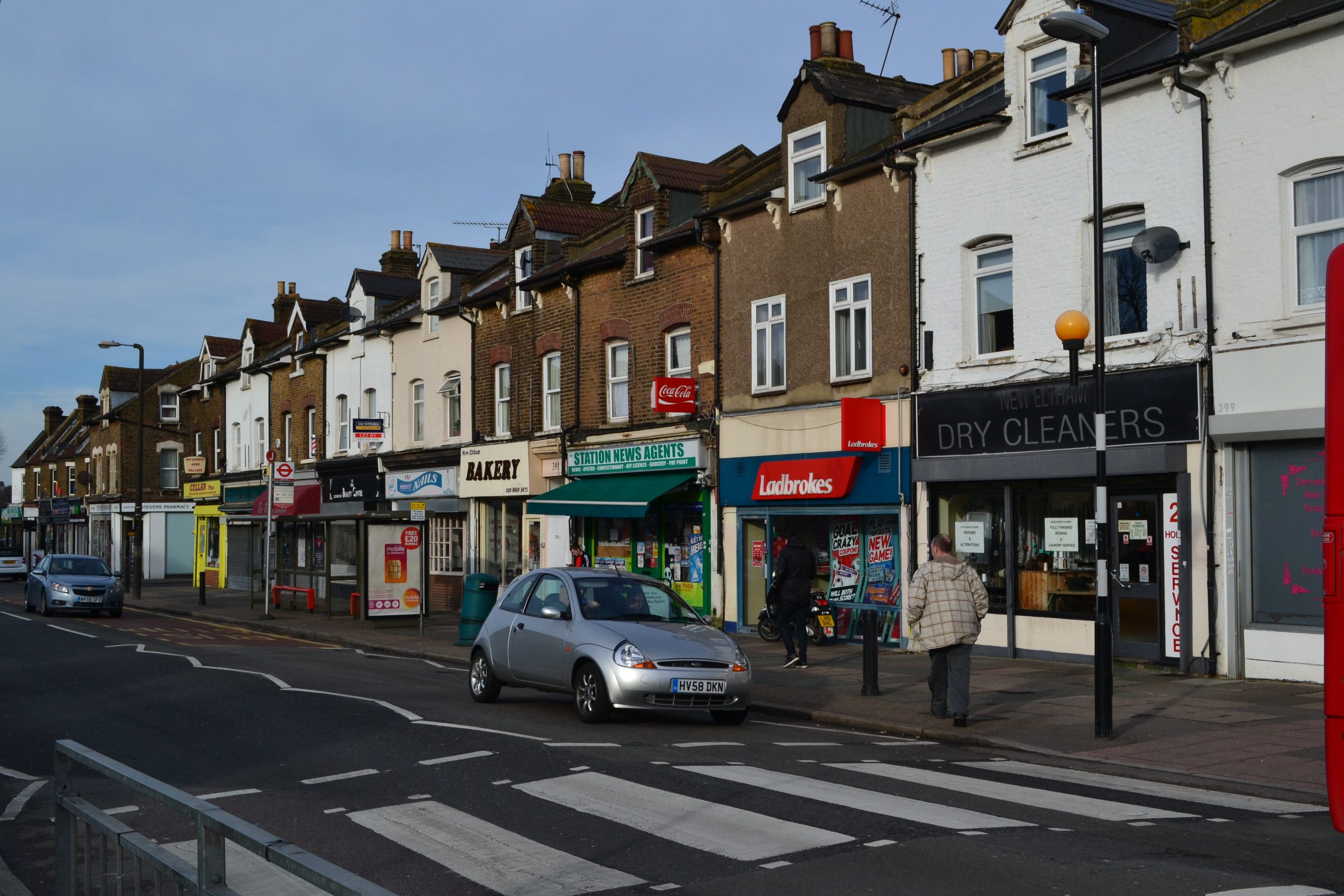 Shops on Footscray Road, New Eltham SE9