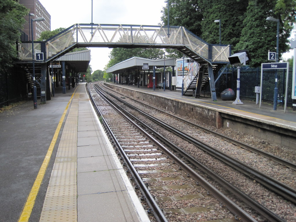 Sidcup railway station platforms and footbridge, Sidcup DA15 — Locksmith South London