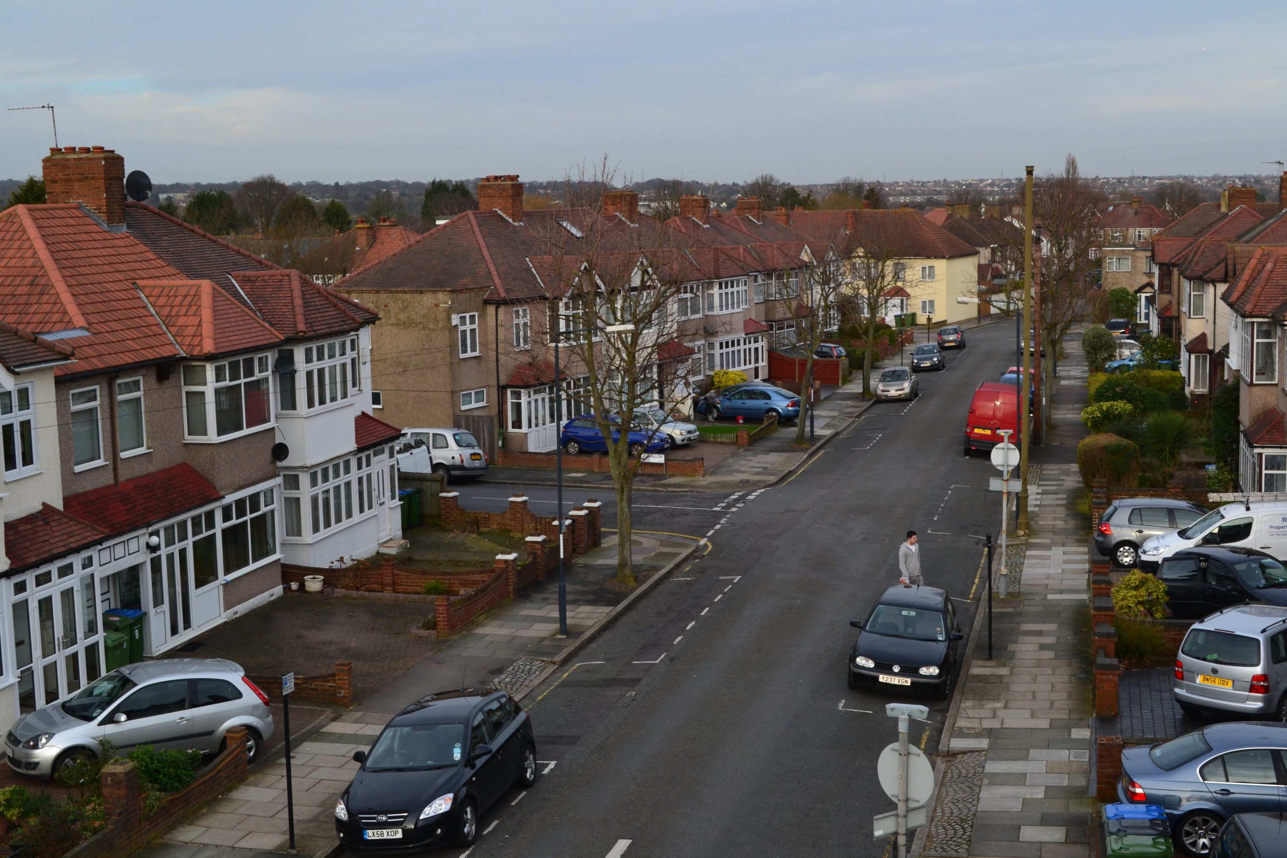 Period semi-detached homes on Thaxted Road, New Eltham SE9