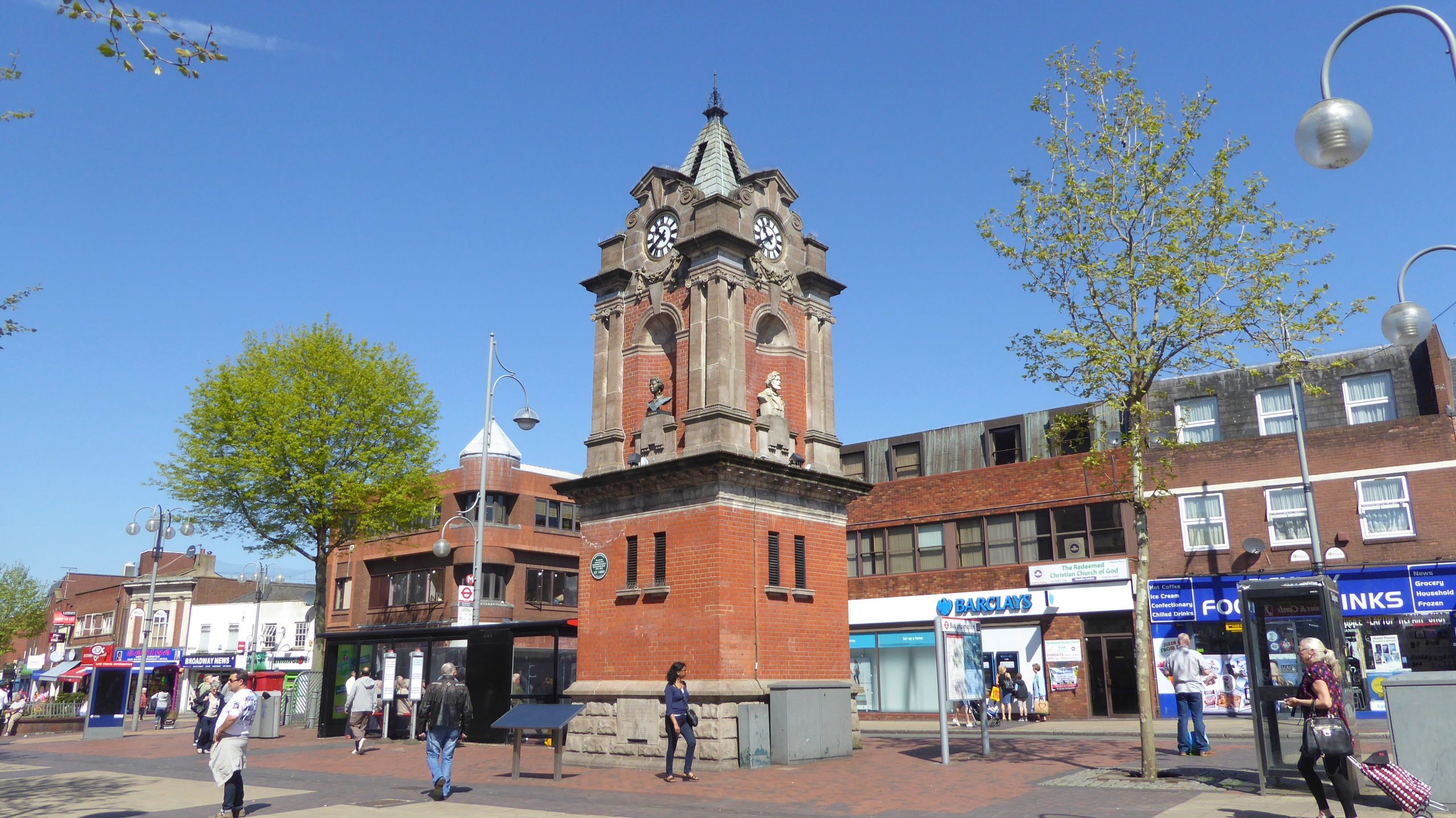 The Clock Tower on the Broadway in Bexleyheath DA6, a local landmark in the area we cover - Locksmith South London