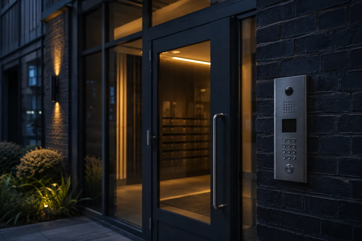 Communal entrance and access management for South London apartment blocks