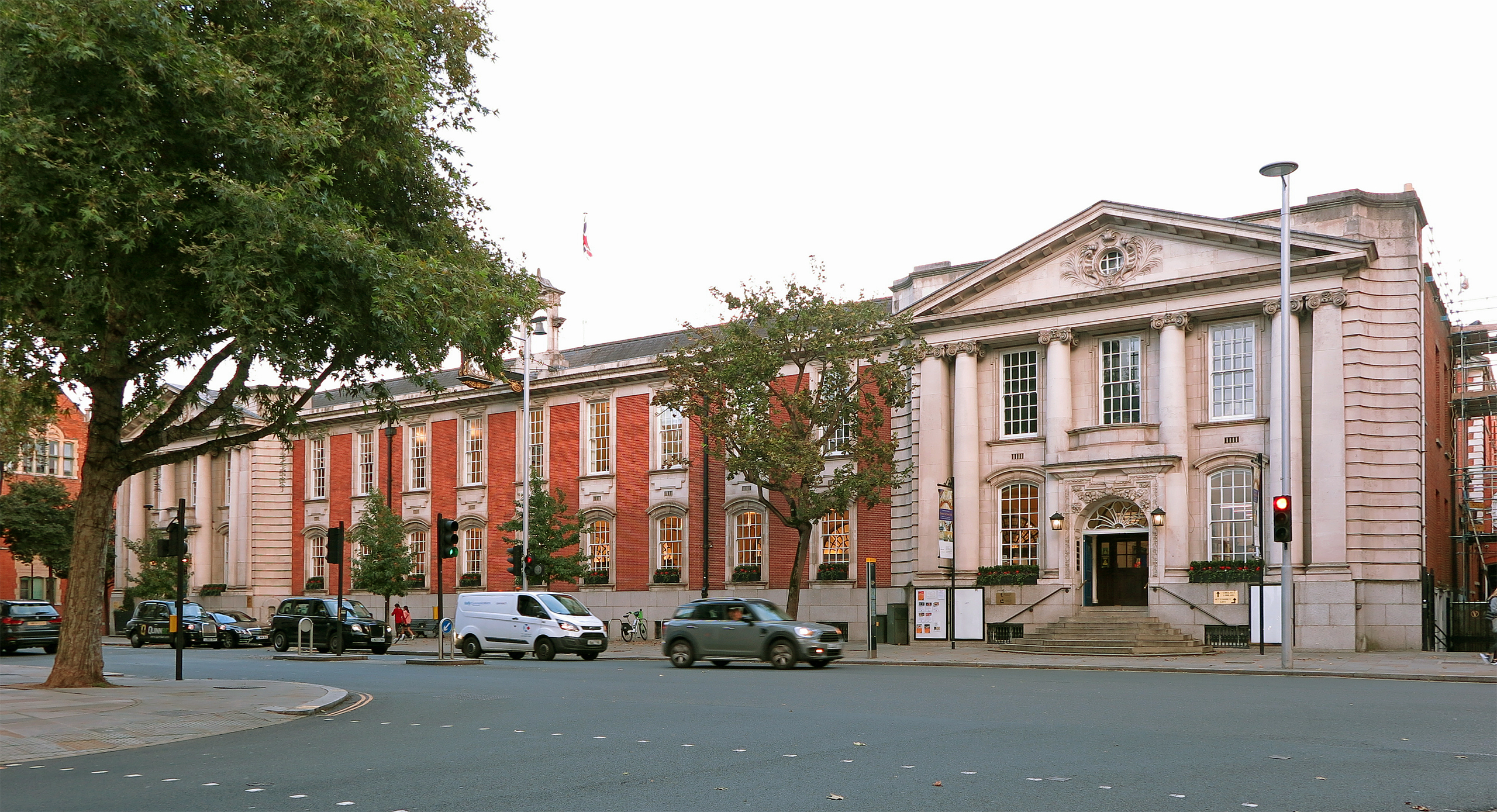 Chelsea Old Town Hall on the King's Road, Chelsea SW3 in the Locksmith South London coverage area
