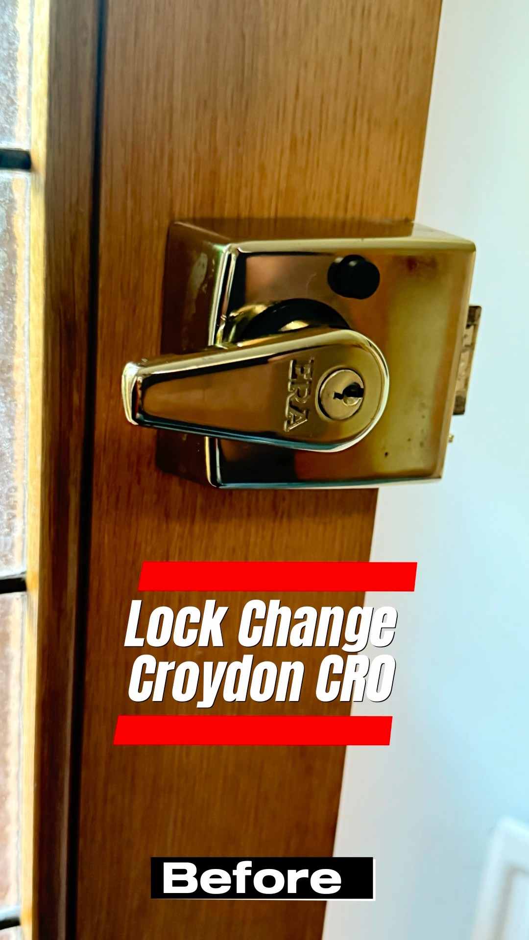 Lock change in Croydon CR0 — new lock fitted by Locksmith South London