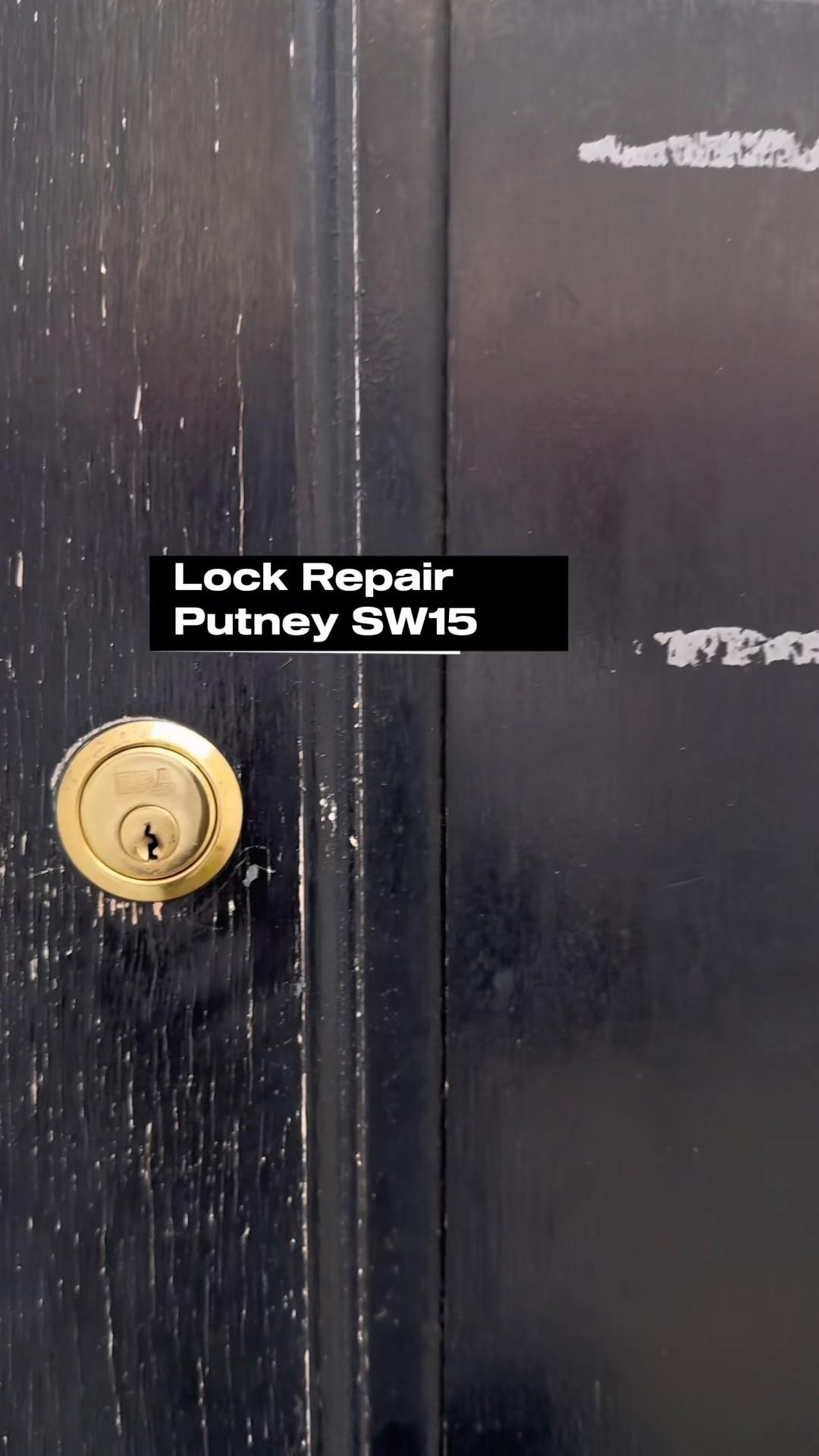 Lock repair in Putney SW15 — cylinder lock serviced by Locksmith South London